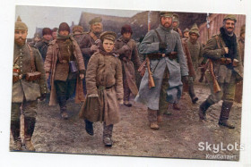 Іноземні Иностранные ^/--/^ Поштівка Європейька війна 1914/15. Наймолодший російський полонений. ^_^^^ Почтовая европейская война 1914/15. Самый молодой русский пленный. - фото фото фото