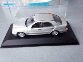 : Закордонні : Зарубежные ^/--/^ 1/43 Minichamps MERCEDES C /--/ 36 AMG C-Klasse Silver W /--/ 202 - фото фото фото
