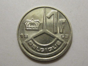 Бельгія Бельгия ^/--/^ Бельгия 1 франк 1993 года BELGIQUE 3 /--/ П /--/ 649 ^_^^^ Бельгія 1 франк 1993 року BELGIQUE 3 /--/ П /--/ 649 - фото фото фото