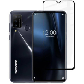 Чохли, бампера Чехлы, бампера ^/--/^ Захисне скло Fiji Premium для Doogee N /--/ 20 Pro повне проклеювання Anti-Static чорний ^_^^^ Защитное стекло Fiji Premium для Doogee N /--/ 20 Pro полное проклеивание Anti-Static черный - фото фото фото