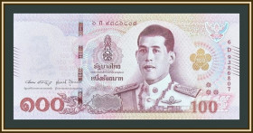 Таїланд Таиланд ^/--/^ Таиланд 100 бат 2018 P-137  (137 /--/ b.4) UNC ^_^^^ Таїланд 100 бат 2018 P-137 (137 /--/ b.4) UNC - фото фото фото