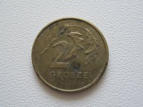 Сучасна (після ) Современная (после ) ^/--/^ Польша 2 гроша 1997 года #9584 ^_^^^ Польща 2 гроша 1997 #9584 - фото фото фото