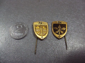 Геральдика Геральдика ^/--/^ знак киев герб каштаны лот 3 шт №1438 ^_^^^ знак київ герб каштани лот 3 шт No 1438 - фото фото фото