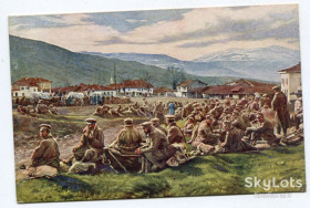 Іноземні Иностранные ^/--/^ Поштівка Світова війна 1914-1916, полонені росіяни в кампанії в Албанії. ^_^^^ Почтовка Мировая война 1914-1916, пленные россияне в кампании в Албании. - фото фото фото