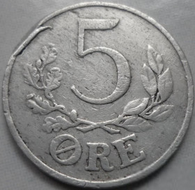 Данія Дания ^/--/^ Дания 5 эре 1941 NS Германская оккупация ^_^^^ Данія 5 ери 1941 NS Німецька окупація - фото фото фото