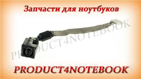 Інші комплектуючі Другие комплектующие ^/--/^ Разъем питания PJ /--/ 910 (Dell: 1110 series), c кабелем ^_^^^ Роз'єм живлення PJ /--/ 910 (Dell: 1110 series), c кабелем - фото фото фото