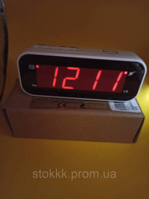 Наручні годинники Наручные часы ^/--/^ Светодиодный часы будильник Timegyro красные цифры для спальни Б/У ^_^^^ Світлодіодний годинник будильник Timegyro червоні цифри для спальні Б/У - фото фото фото