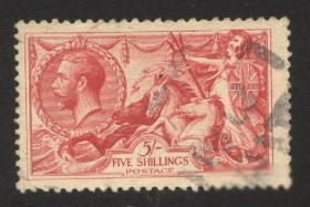 Великобританія Великобритания ^/--/^ Англия   1918 /--/ г..№ 151 гашеная ^_^^^ Англія 1918 р. No 151 гашена - фото фото фото