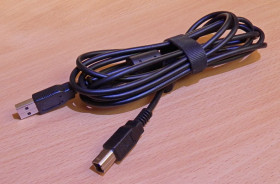 Кабелі Кабели ^/--/^ Кабель для принтера USB 2.0 AM/BM 2.2 /--/ м якісний ^_^^^ Кабель для принтера USB 2.0 AM/BM 2.2 /--/ м качественный - фото фото фото