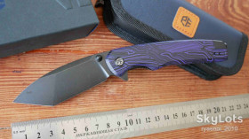 Ножі, мультітули Ножи, мультитулы ^/--/^ Petrified fish PFE /--/ 20 /--/ PDMDW Bat, Purple Gmascus, N /--/ 690 Blackwash, Caged Ceramic Ball Bearings, EDC, Liner Lock ^_^^^ Petrified fish PFE /--/ 20 /--/ PDMDW Bat, Purple Gmascus G /--/ 10, N /--/ 690 Blackwash, Caged Ceramic Ball Bearings, EDC, Liner Lock - фото фото фото