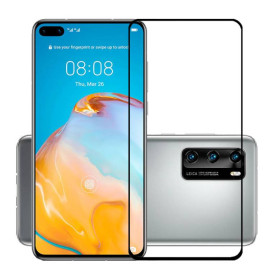 Чохли, бампера Чехлы, бампера ^/--/^ Захисне скло LUX для Huawei P /--/ 40 Full Сover чорний 0,3 мм в упаковці ^_^^^ Защитное стекло LUX для Huawei P /--/ 40 Full Сover черный 0,3 мм в упаковке - фото фото фото