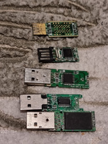 USB флешнакопичувачі USB флешнакопители ^/--/^ Нерабочая флешка без корпуса  (цена за 5) ^_^^^ Неробоча флешка без корпусу (ціна за 5) - фото фото фото