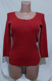 Светри Свитера ^/--/^ Джемпер бордовый хлопок &amp;apos;Lauren Ralph Lauren&amp;apos; 44 /--/ р ^_^^^ Джемпер бордовий бавовник &amp;apos;Lauren Ralph Lauren &amp;apos; 44 /--/ р - фото фото фото