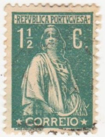 Португалія Португалия ^/--/^ Португалия   1917 г.№  221 гашеная ^_^^^ Португалія 1917 р. No 221 гашена - фото фото фото