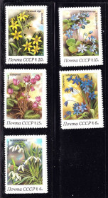 СРСР - СССР - ^/--/^ СССР 1983 г   MNH - флора ^_^^^ СРСР 1983 MNH - флора - фото фото фото