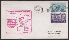Америка Америка ^/--/^ США 1946 АВИАЦИЯ САМОЛЁТ КАРТА ПЕРВЫЙ ПОЛЁТ ДУРАНГО ТРАНСПОРТ ПОЧТОВЫЙ ДОКУМЕНТ ЦЕЛЬНАЯ ВЕЩЬ Каше ^_^^^ 1946 — АВІАЦІЯ САМОЛЕТ КАРТА ПЕРШИЙ ПОЛІТ ДУРАНГО ТРАНСПОРТ ПОШТОВИЙ ДОКУМЕНТ ЦІЛЬНА ВЕЩЬ Каше - фото фото фото