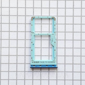 Корпуса на Xiaomi Корпуса на Xiaomi ^/--/^ Тримач сімкарт Xiaomi Mi A /--/ 3 / M /--/ 1906 /--/ F /--/ 9 /--/ SH для телефона оригінал з розборки Blue ^_^^^ Держатель симкарт Xiaomi Mi A /--/ 3 / M /--/ 1906 /--/ F /--/ 9 /--/ SH для телефона оригинал из разборки Blue - фото фото фото