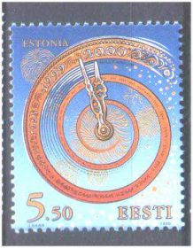 Балтійські країни Балтийские страны ^/--/^ ZM Эстония 1999 г MNH - часы ^_^^^ ZM Естонія 1999 MNH - годинник - фото фото фото