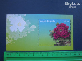 Флора Флора ^/--/^ Блок марка Острови Кука 2011 флора квіти MNH КЦ 14 $ ^_^^^ Блок марка Острова Кука 2011 флора цветы MNH КЦ 14 $ - фото фото фото