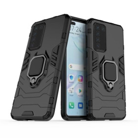 Чохли, бампера Чехлы, бампера ^/--/^ Чохол Ring case для Huawei P /--/ 40 броньований бампер з кільцем чорний ^_^^^ Чехол Ring case для Huawei P /--/ 40 бронирован бампер с кольцом черный - фото фото фото