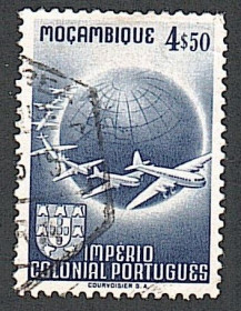 Мозамбік Мозамбик ^/--/^ Мозамбик  (1949) Португальская колония. Авиапочта ^_^^^ Мозамбік (1949) Португальська колонія. Авіапошта - фото фото фото