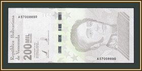 Венесуела Венесуэла ^/--/^ Венесуэла 200000 боливаров 2020   (2021) P-112   (112 /--/ a) UNC ^_^^^ Венесуела 200000 боліварів 2020 (2021) P-112 (112 /--/ a) UNC - фото фото фото