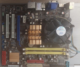 Комплекти для апгрейда Комплекты для апгрейда ^/--/^ Б/В Комплект Socket 775 материнська плата Asus P /--/ 5 /--/ QL-CM+Intel Pentium Dual-Core E /--/ 6500+кулер кп.22 ^_^^^ В Комплект Socket 775 материнская плата Asus P /--/ 5 /--/ QL-CM+Intel Pentium Dual-Core E /--/ 6500+кулер кп.22 - фото фото фото