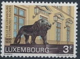 Інше Другое ^/--/^ Люксембург Архитектура Лев 1970 ^_^^^ Люксембург Архітектура Лев 1970 - фото фото фото