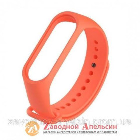 Розумні годинники (Smart watch) Умные часы (Smart watch) ^/--/^ Ремешок фитнес трекера Xiaomi Mi Band 3 4 оранжевый ^_^^^ Ремішок фітнес трекера Xiaomi Mi Band 3 4 помаранчевий - фото фото фото