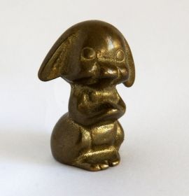 Статуетки, Скульптури, Фігурки, Фарфор Статуэтки, Скульптуры, Фигурки, Фарфор ^/--/^ Коллекционная миниатюра фигурка Кролик Банни бронза Germany ^_^^^ Колективна мініатюра фігурка Кролик Банні бронза Germany - фото фото фото