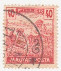 Угорщина Венгрия ^/--/^ Венгрия  1920 г. № 345 гашеная ^_^^^ Угорщина 1920 р. No 345 гашена - фото фото фото
