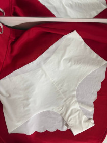 Труси Трусы ^/--/^ XL 48 50 Bodywear безшовні трусики білі батал ^_^^^ XL 48 50 Bodywear бесшовные трусики белые батал - фото фото фото