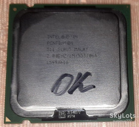 Процесори Процессоры ^/--/^ Процесор Intel Pentium 4 511 2.8 GHz SL /--/ 8 /--/ U /--/ 5 533 шина 775 сокет Тест ОК ^_^^^ Процессор Intel Pentium 4 511 2.8 GHz SL /--/ 8 /--/ U /--/ 5 533 шина 775 сокет Тест ОК - фото фото фото