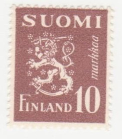Скандинавія Скандинавия ^/--/^ Финляндия 1950 г. № 387 ** ^_^^^ Фінляндія 1950 No 387 ** - фото фото фото