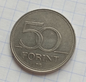 Угорщина Венгрия ^/--/^ Венгрия  50 форинтов 1997 г. ^_^^^ Угорщина 50 форинтів 1997 р. - фото фото фото