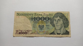 Інше Другое ^/--/^ Польша. 1000 злотых. 1982. ^_^^^ Польща. 1000 злотих. 1982. - фото фото фото
