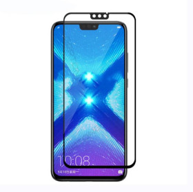 Чохли, бампера Чехлы, бампера ^/--/^ Захисне скло LUX для Honor 8 /--/ X Full Сover чорний 0,3 мм в упаковці ^_^^^ Защитное стекло LUX для Honor 8 /--/ X Full Сover черный 0,3 мм в упаковке - фото фото фото