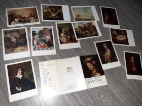Статуетки, Скульптури, Фігурки, Фарфор Статуэтки, Скульптуры, Фигурки, Фарфор ^/--/^ Набор открыток Государственный Эрмитаж выпуск 1 СССР 12 /--/ шт 1983 /--/ г. ^_^^^ Державний Ермітаж випуск 1 СРСР 12 /--/ шт 1983 /--/ р. - фото фото фото