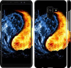 Чохли, бампера Чехлы, бампера ^/--/^ Чехол на Samsung Galaxy A /--/ 8 Plus 2018 A /--/ 730 /--/ F Инь-Янь 1670 /--/ c-1345 - фото фото фото