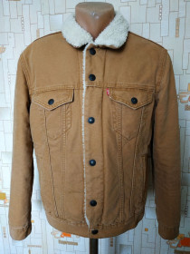 Куртки Куртки ^/--/^ Оригінальна джинсова куртка. Шерпа LEVIS PREMIUM коттон p-p S ^_^^^ Оригинальная джинсовая куртка. Шерпа LEVIS PREMIUM коттон p-p S - фото фото фото
