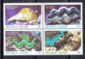 Фауна Фауна ^/--/^ Маршаллы  1986 г MNH - кварт ^_^^^ Маршалли 1986 MNH - кварт - фото фото фото