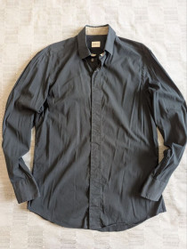 Сорочки Рубашки ^/--/^ ARMANI EXCHANGE приталенная рубашка с длинным рукавом. М ^_^^^ ARMANI EXCHANGE приталена сорочка з довгим рукавом. М М М М - фото фото фото