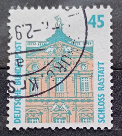 Архітектура Архитектура ^/--/^ Германия 1990 г - Достопримечательности. Замок Раштатт, гаш - фото фото фото