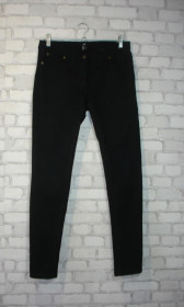 Штани Брюки ^/--/^ Чёрные джинсы   &amp;quot; H&amp;M &amp;quot; 46-48 р ^_^^^ Чорні джинси &amp;quot; H&amp;M &amp;quot; 46-48 р - фото фото фото