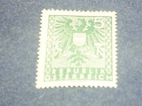 Австрія Австрия ^/--/^ Австрия-1945 г.-Стандарт,  герб, номинал 5 ^_^^^ Австрія-1945 р.-Стандарт, герб, номінал 5 - фото фото фото