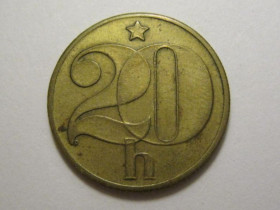 Чехословаччина Чехословакия ^/--/^ Чехословакия 20 геллеров 1982 года 37434 ^_^^^ Чехословаччина 20 геллерів 1982 року 37434 - фото фото фото