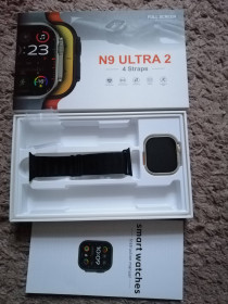 Розумні годинники (Smart watch) Умные часы (Smart watch) ^/--/^ Фірмовий Металевий смарт годинник N /--/ 9 Ultra 2 ^_^^^ Металлический смарт часы N /--/ 9 Ultra 2 - фото фото фото