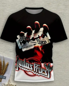 Футболки, майки Футболки, майки ^/--/^ Футболка Judas Priest - British Steel  (новая) ^_^^^ Футболка Judas Priest - British Steel (нова) - фото фото фото