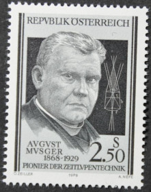 Інше Другое ^/--/^ Австрия Священник и Физик Август Мусгер 1979 ^_^^^ Австрія Священик і Фізик Август Мусгер 1979 - фото фото фото