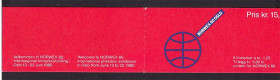 Транспорт Транспорт ^/--/^ Авиация . Норвегия 1980 г  MNH - буклет - фауна - 2 /--/ а скана ^_^^^ Норвегія 1980 MNH - буклет - фауна - 2 /--/ а скана - фото фото фото